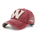 Men's Baseball Cap Black Wine Cotton Chic & Modern Outdoor clothing Casual Daily Letter 2025 - Image 6