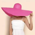 Women's Sun Hat Straw Hat Straw Boho Beach 2025 - Image 3