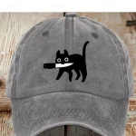 Men's Baseball Cap Sun Hat Trucker Hat Black Orange Cotton Adjustable Fashion Halloween Festival Graphic Pattern Casual / Daily 2025 - Image 3