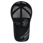 Men's Baseball Cap Sun Hat Sports Cap Black White Polyester Long Visor Brim Travel Refreshing Beach Outdoor Vacation Letter Printed Adjustable 2025 - Image 6