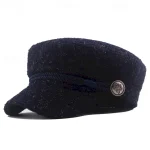 1pc Adjustable Trendy Beret Cap Retro Windproof Artist Hat 2025 - Image 3