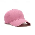 Solid Spring Summer Washing Cap Women Ponytail Baseball Cap Fashion Hats Men Baseball Cap Cotton Outdoor Simple Vintag Visor Casual Cap 2025 - Image 6