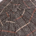 Men's Beret Hat Newsboy Hat Tweed Cap Beige Coffee Polyester Streetwear Stylish 1920s Fashion Outdoor Daily Going out Lattice Sunscreen 2025 - Image 6