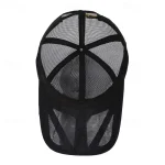 Unisex Baseball Cap Sun Hat Black White Mesh Travel Beach Outdoor Vacation Plain Adjustable Sunscreen Fashion 2025 - Image 4