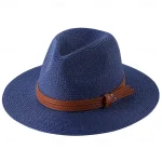 Women's Cowboy Hats 1pcs Basic Brown Band Western Hats 2025 - Image 2