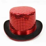 Men's Kentucky Derby Hat Sun Hat Party Hat Sillver Gray Black Polyester Sequins Fashion Casual Daily Saint Patrick Day Solid Color Sunscreen Breathabl