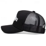 Men's Snapback Hat Baseball Cap Sun Hat Trucker Hat Mesh Cap Black White Cotton Mesh Embroidered Mesh Back Fashion Casual Street Daily Letter Adjustab - Image 3