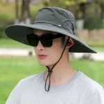 Adults Wide Brim Sun Hat UPF50+ Bucket Hat Waterproof Quick Dry Breathable Summer Hat for Fishing Camping & Hiking 2025 - Image 3