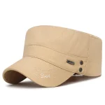 Unisex Flat Cap Baseball Cap Military Cap Cadet Hat Black Dark Navy Polyester Warm Vintage Casual Minimalism Outdoor Vacation Plain Adjustable Sunscre